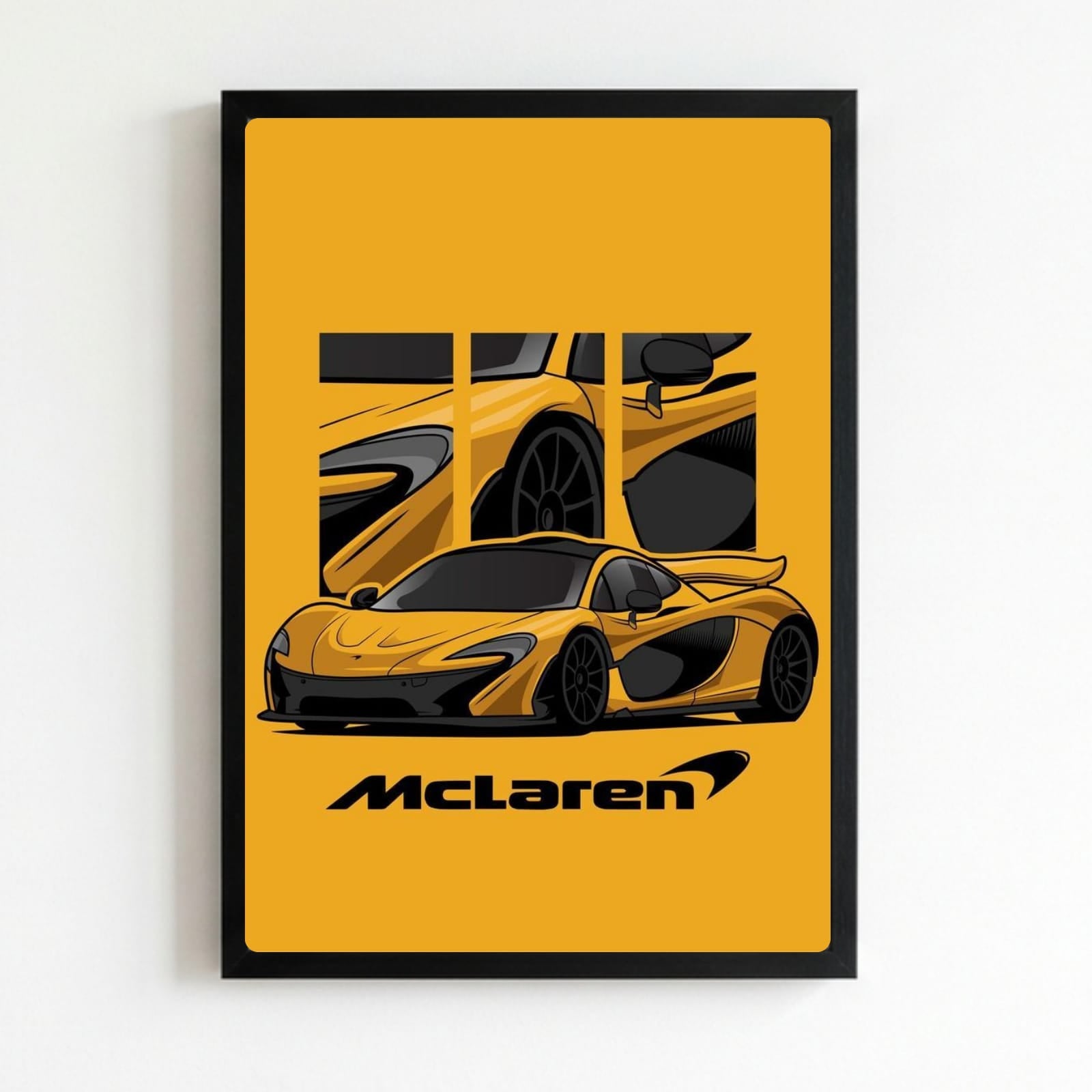 mclaren poster