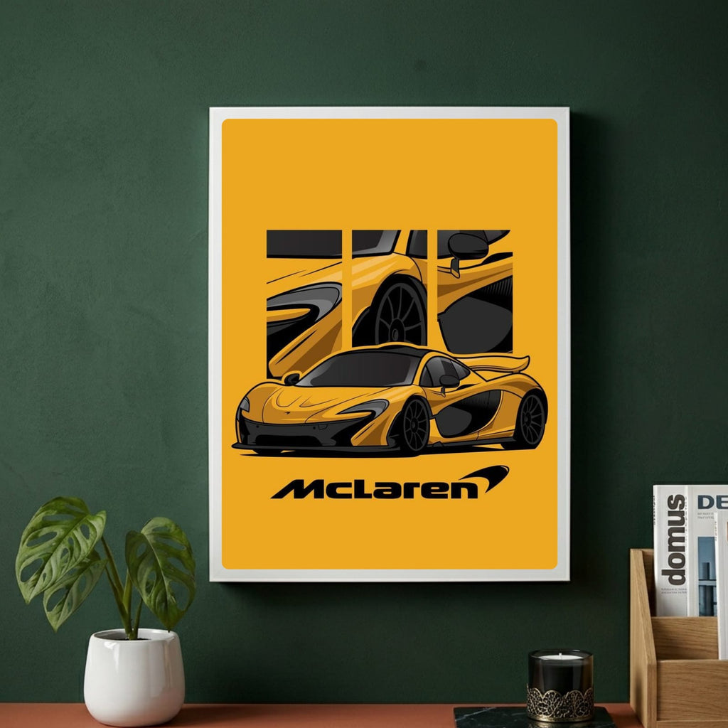 mclaren poster