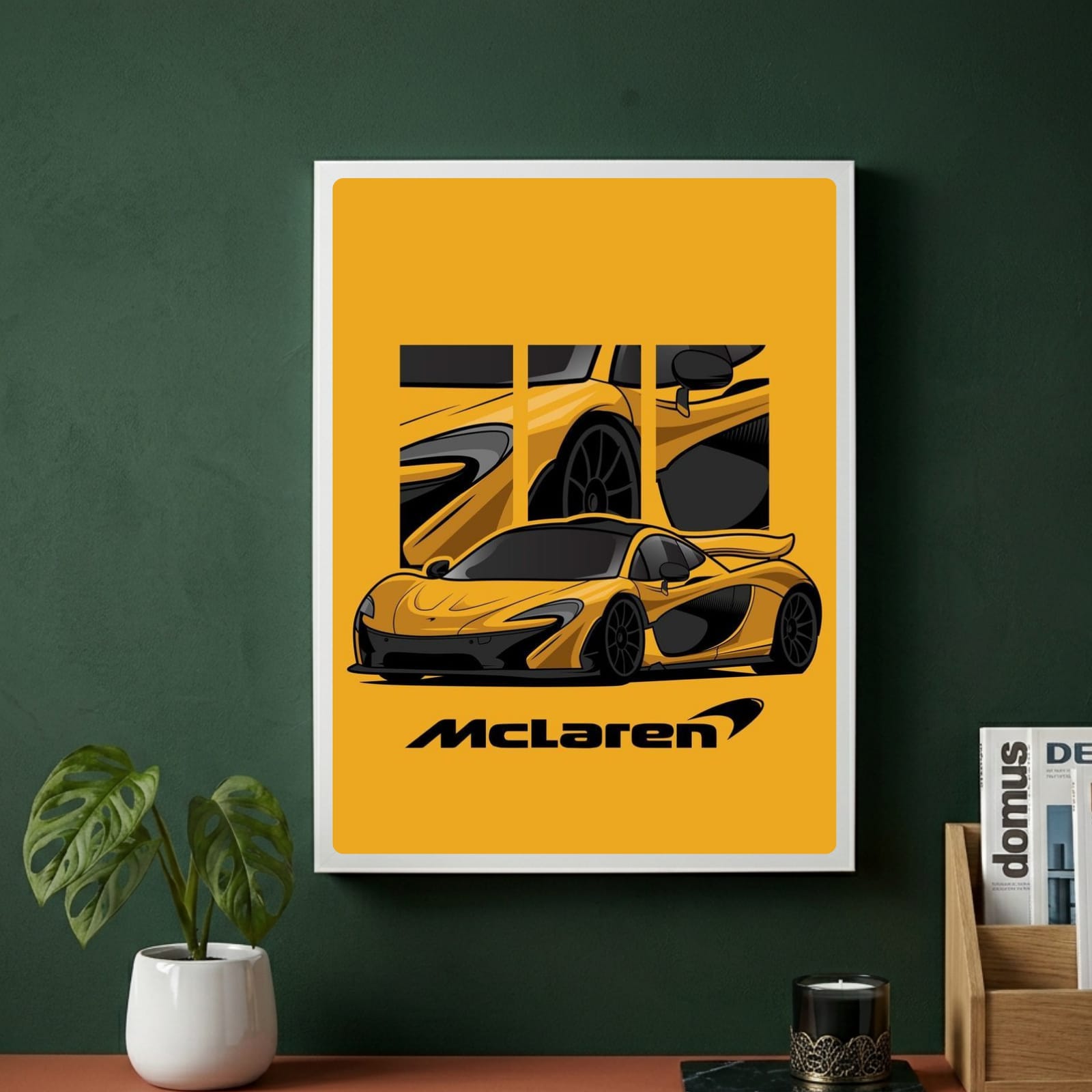 mclaren poster