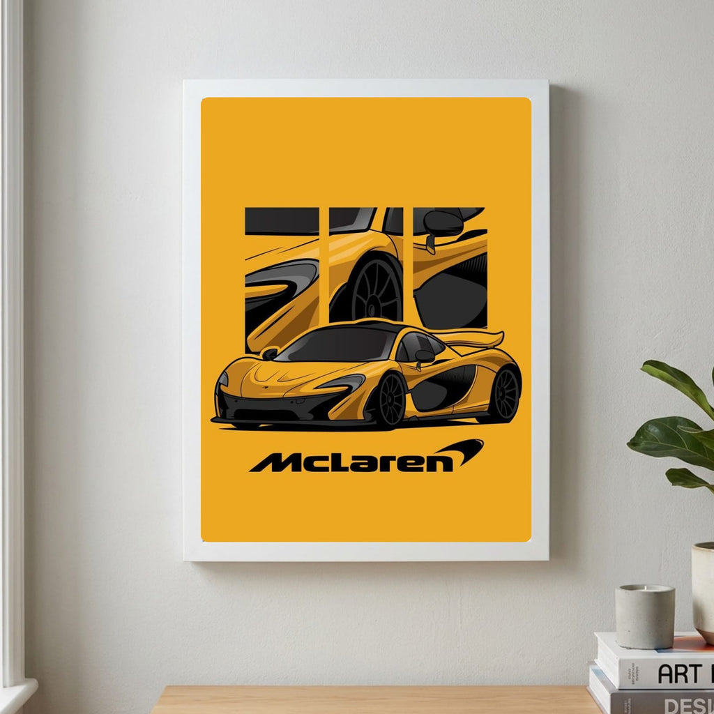 mclaren poster