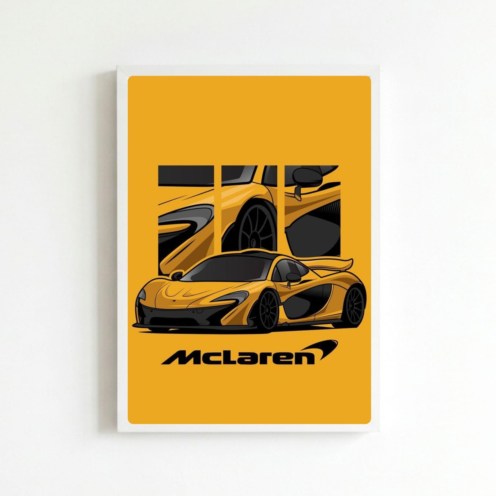 mclaren poster