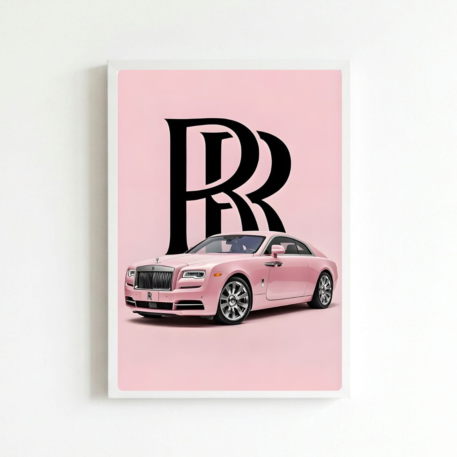 rolls royce- car poster