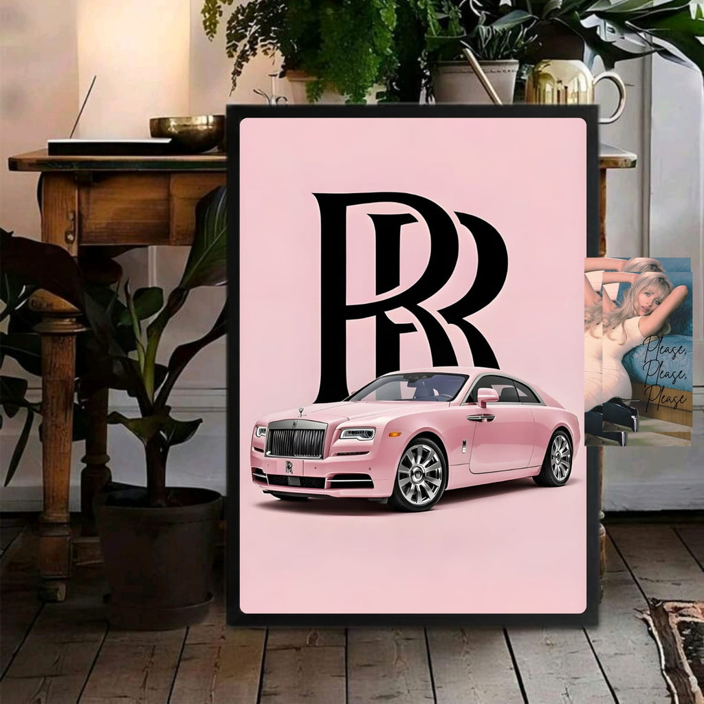 rolls royce- car poster