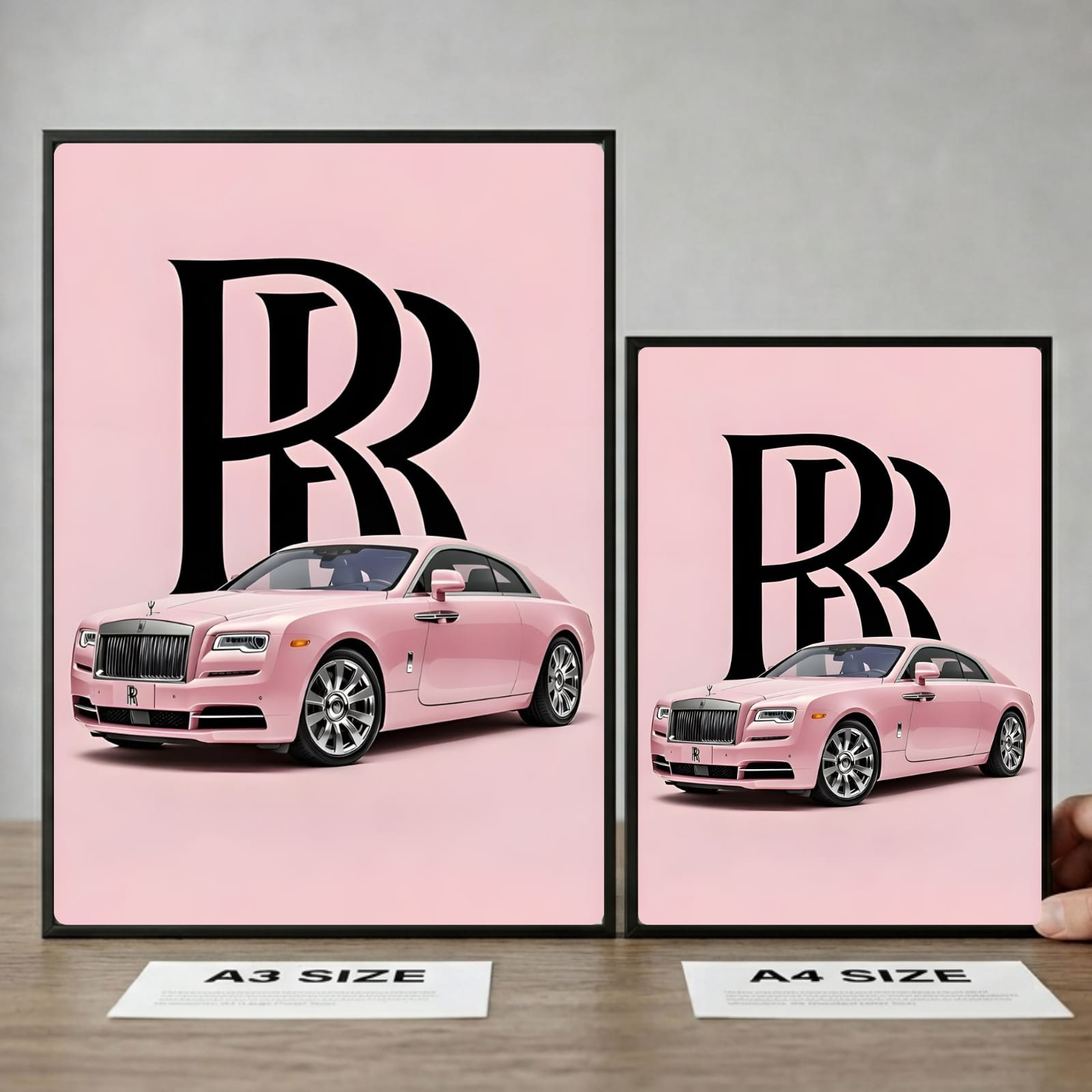rolls royce- car poster