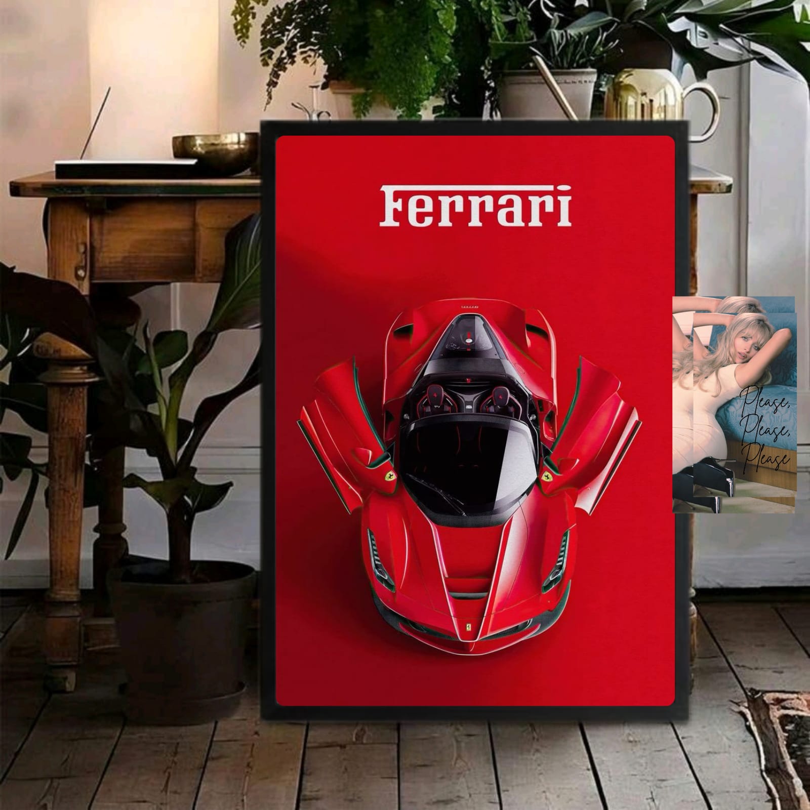 ferrari poster