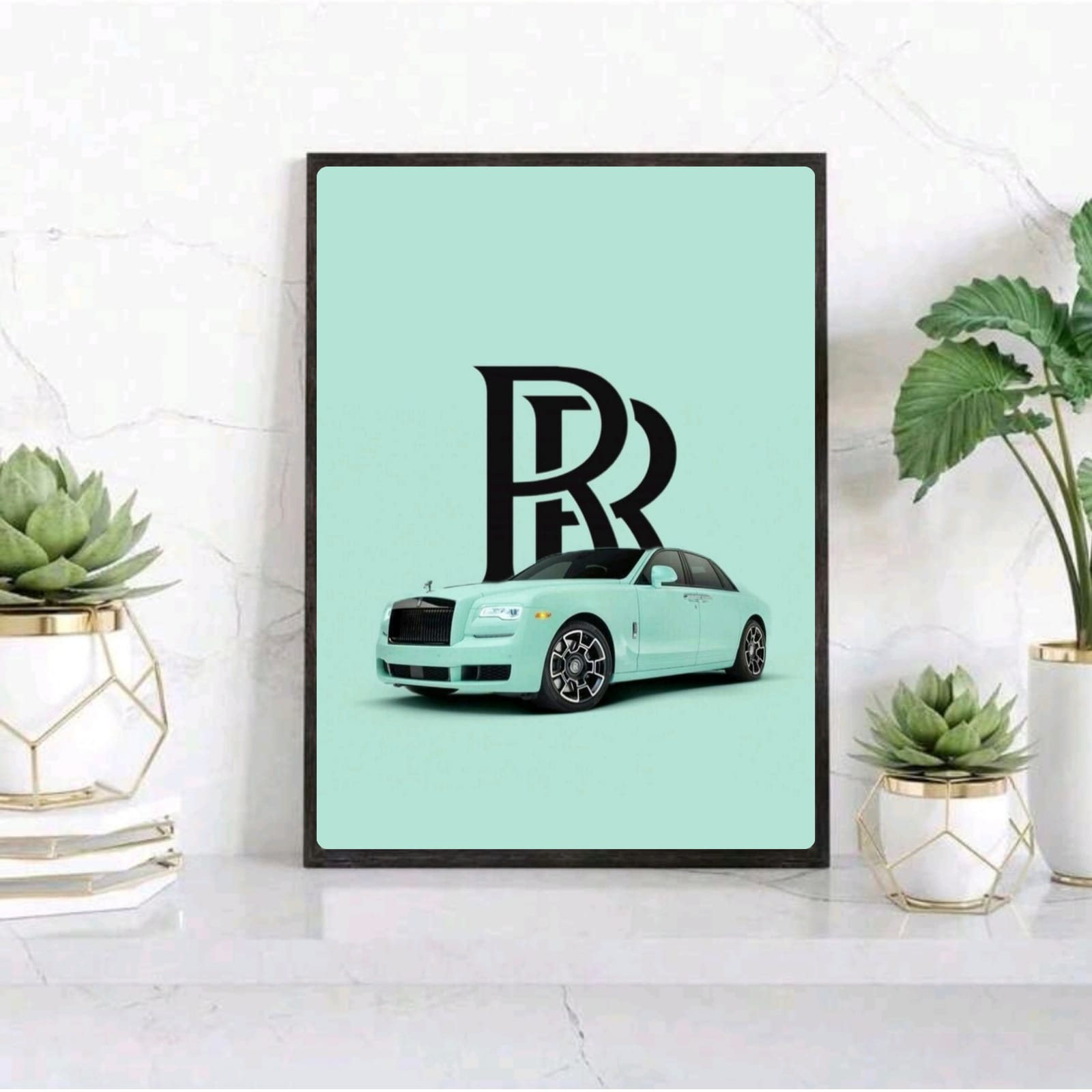 rolls royce- car poster