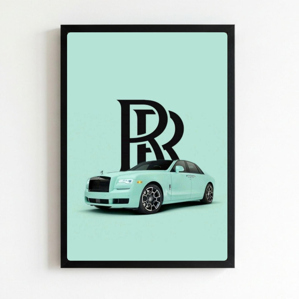 rolls royce- car poster