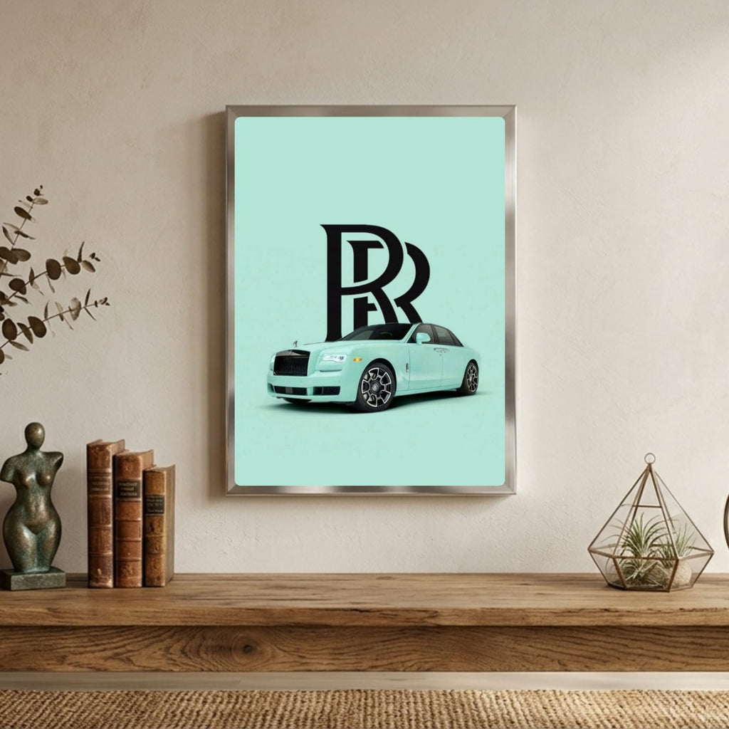 rolls royce- car poster