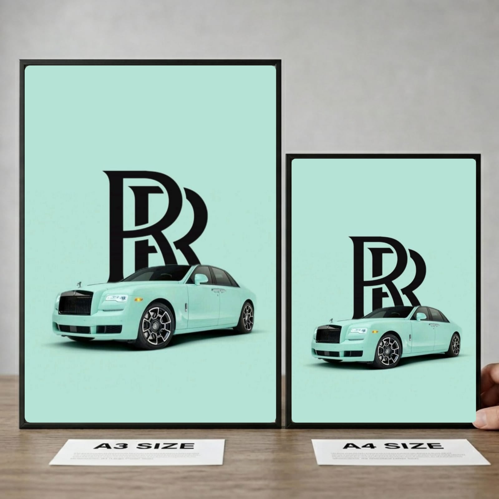 rolls royce- car poster