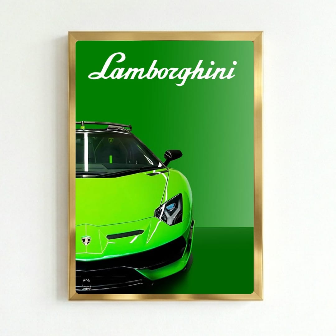 lamborghini poster