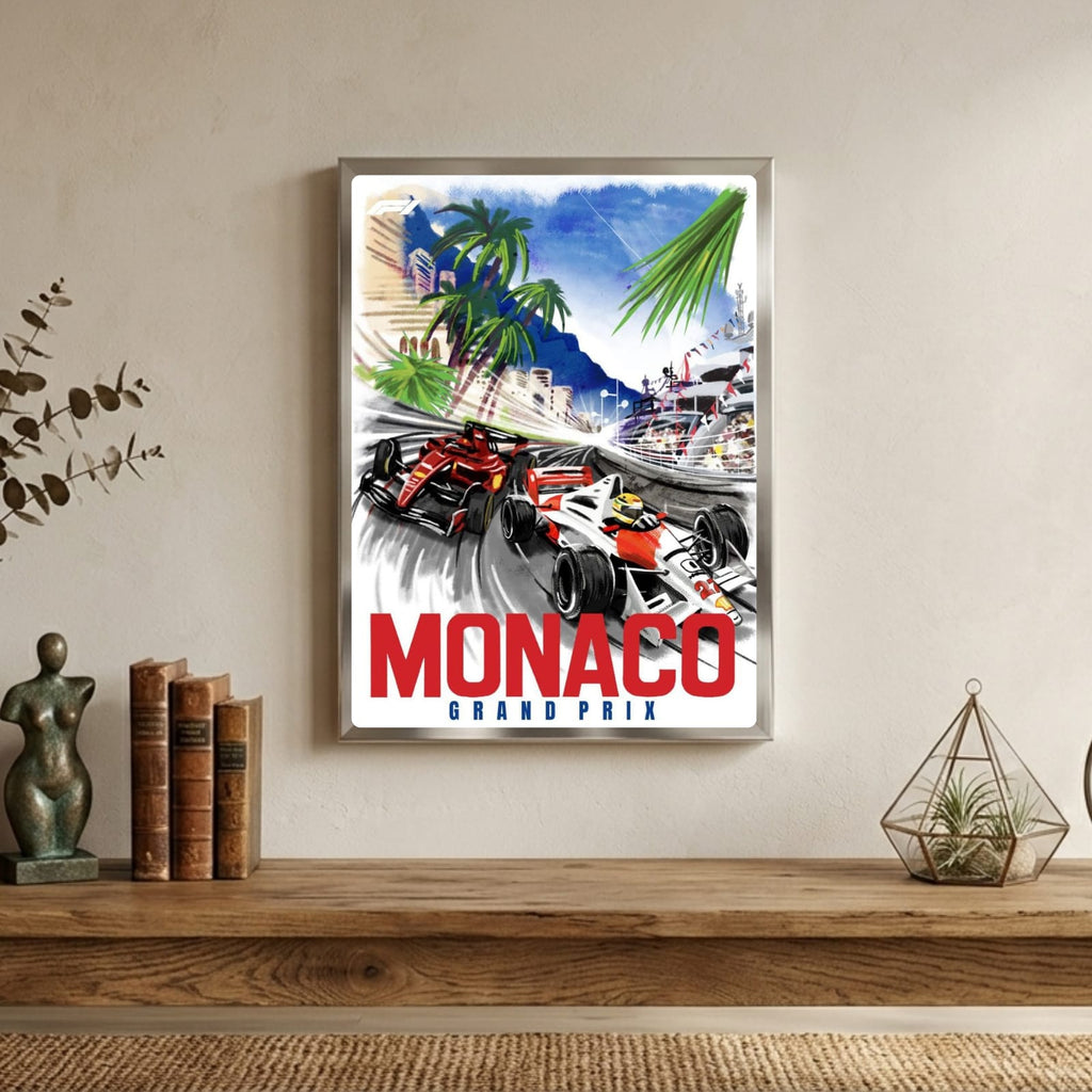 f1 poster monaco gp
