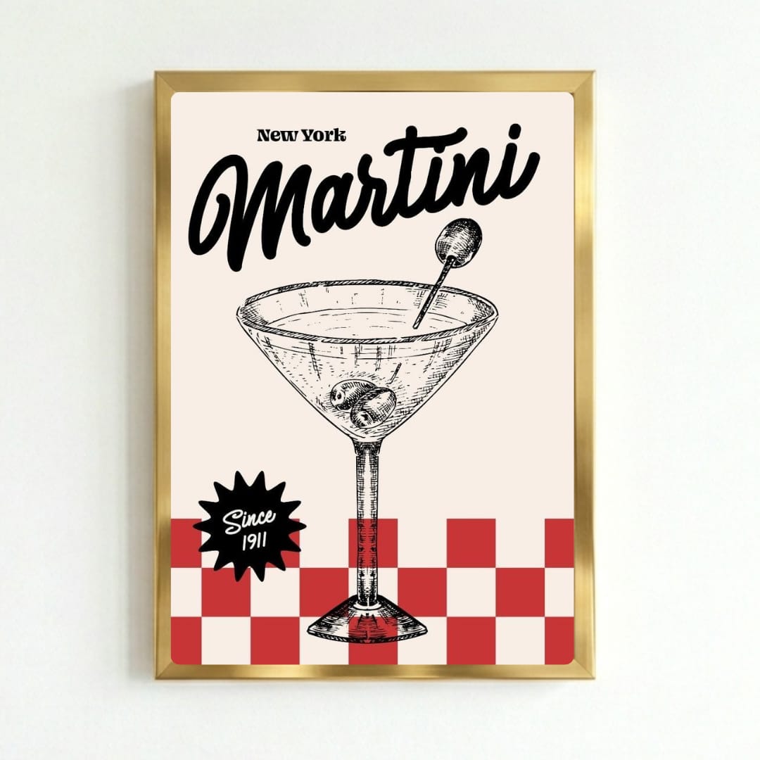 bar and restaurant decoration martini