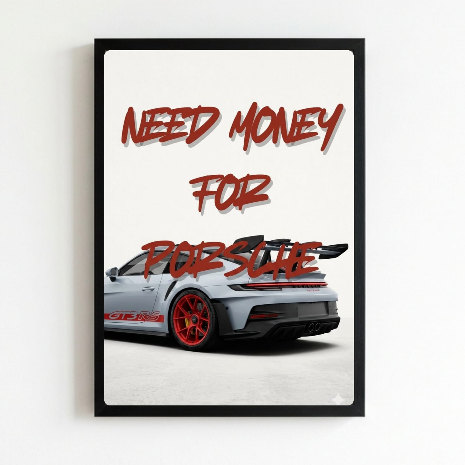 porsche poster