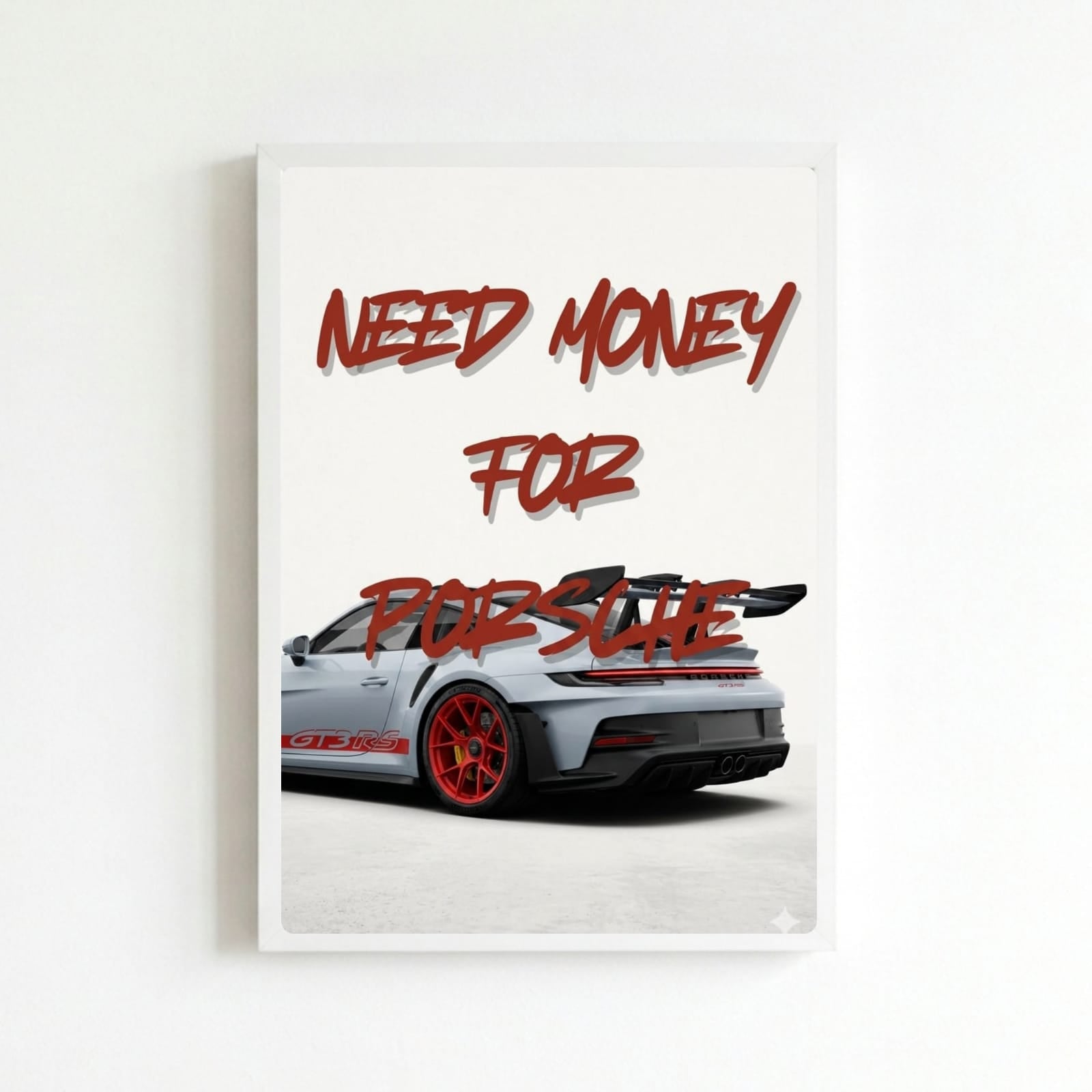 porsche poster