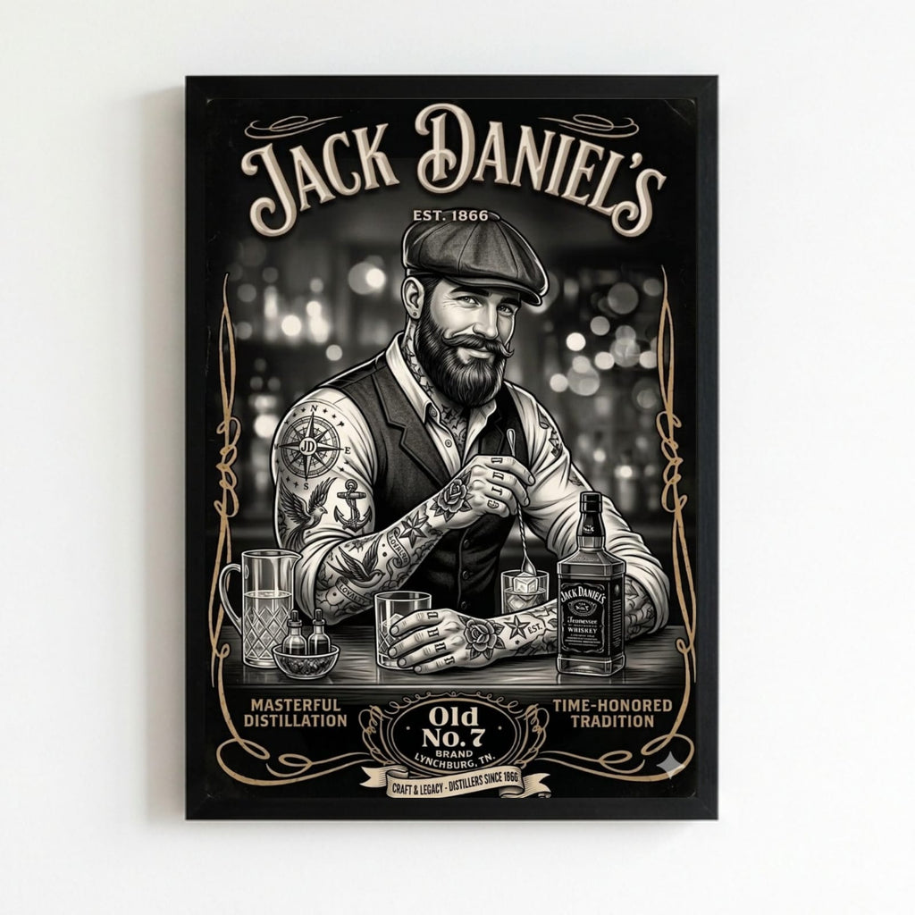 bar and restaurant decoration jack daniel's