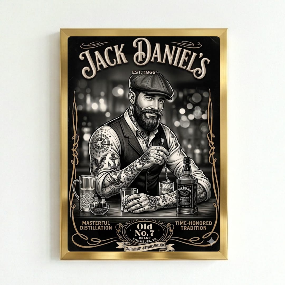 bar and restaurant decoration jack daniel's