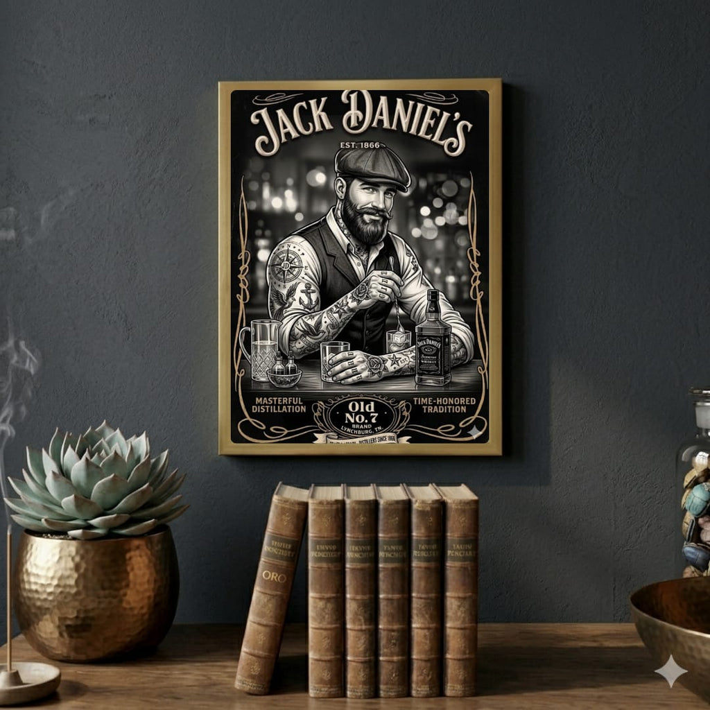 bar and restaurant decoration jack daniel's