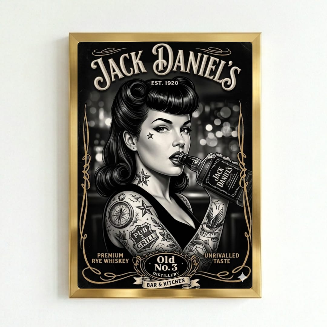 bar and restaurant decoration jack daniel's