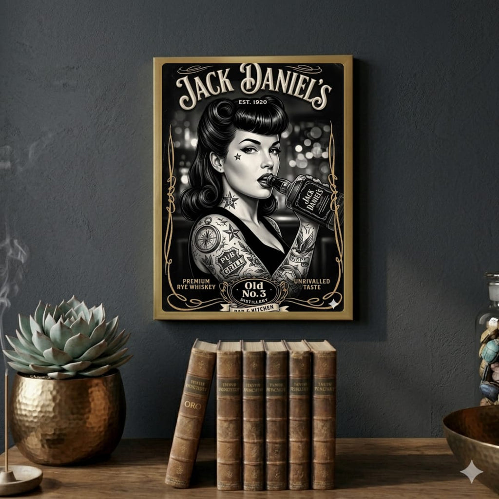 bar and restaurant decoration jack daniel's