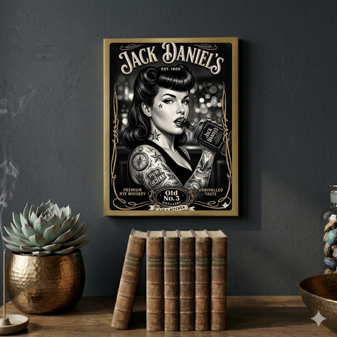 bar and restaurant decoration jack daniel's
