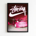 Stussy Nike poster