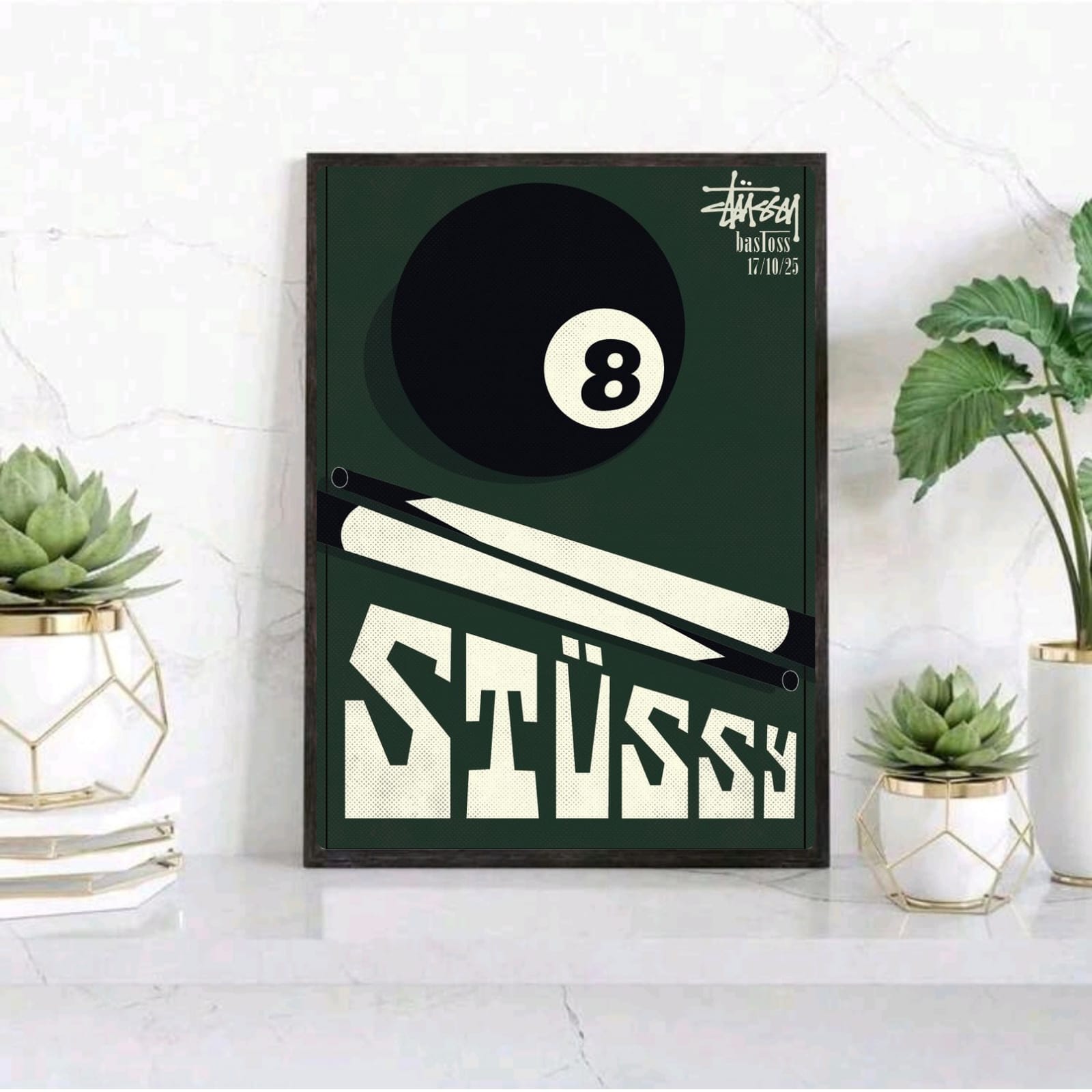 Stussy poster