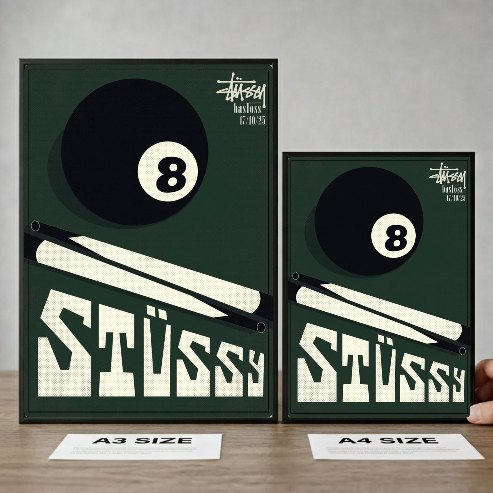 Stussy poster