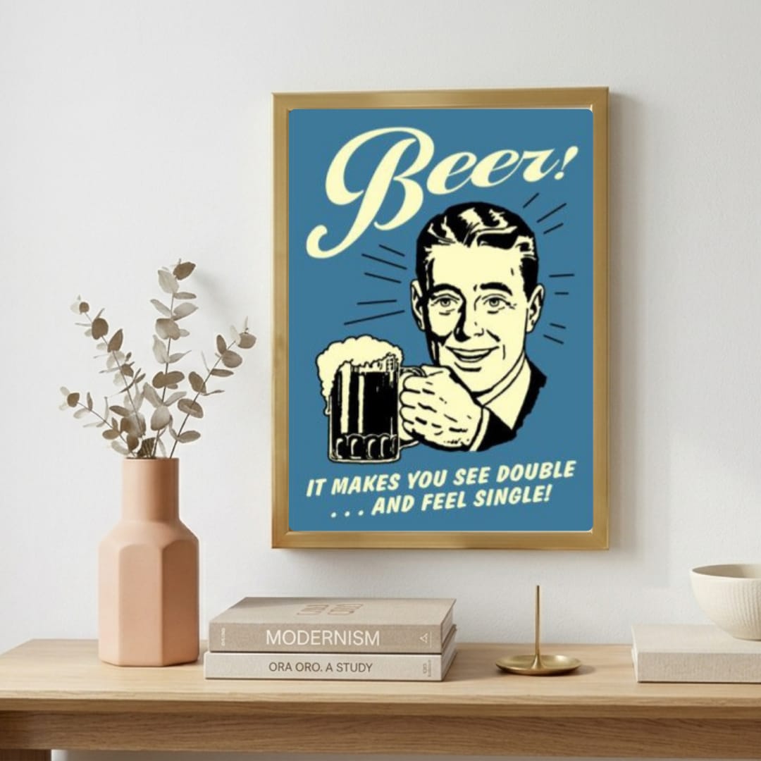 bar and restaurant decoration, beer
