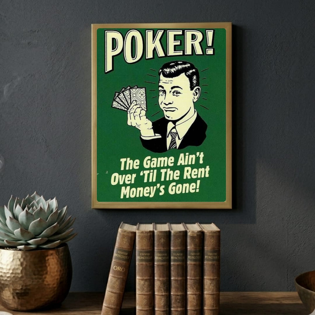 bar and restaurant decoration poker