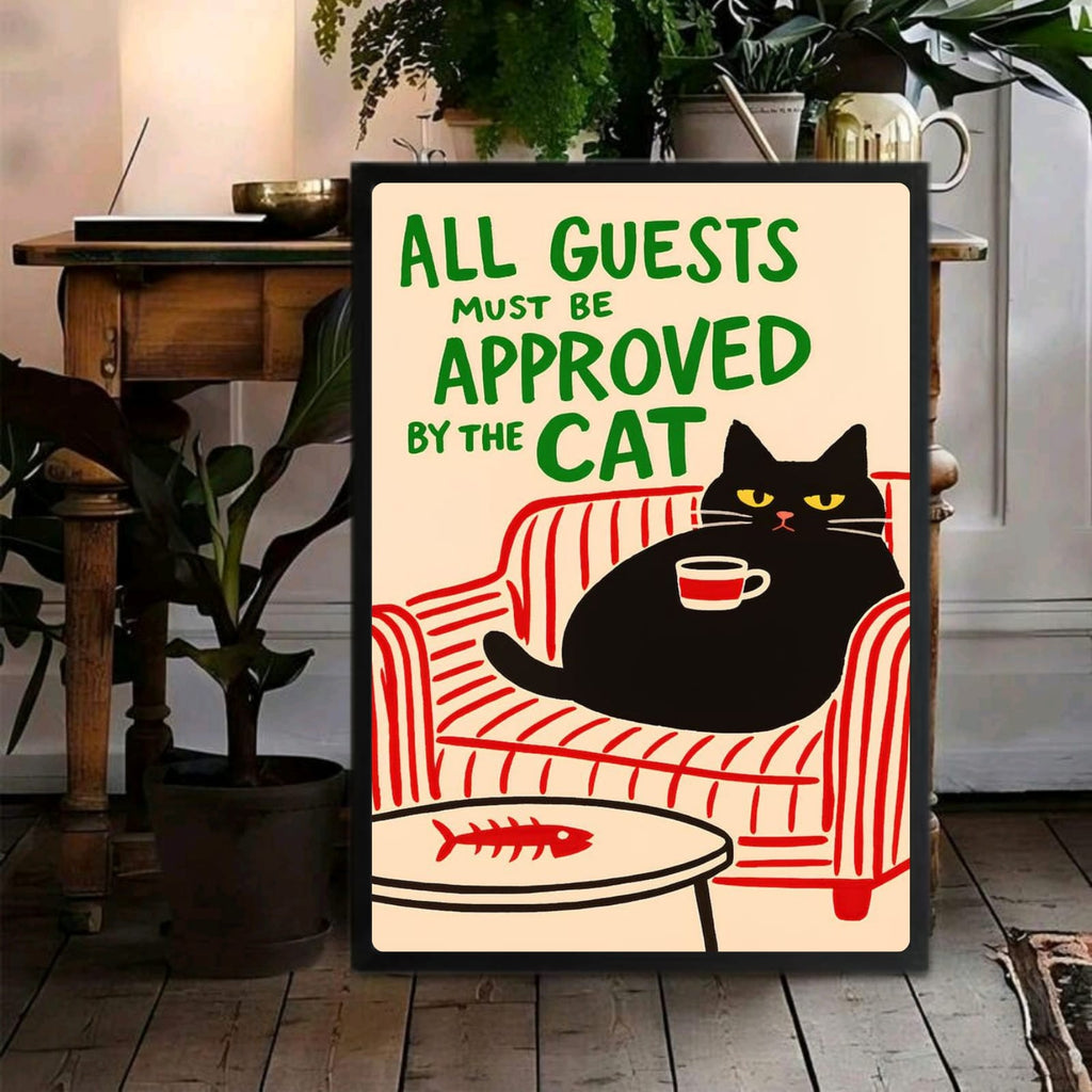 restaurant deco cat