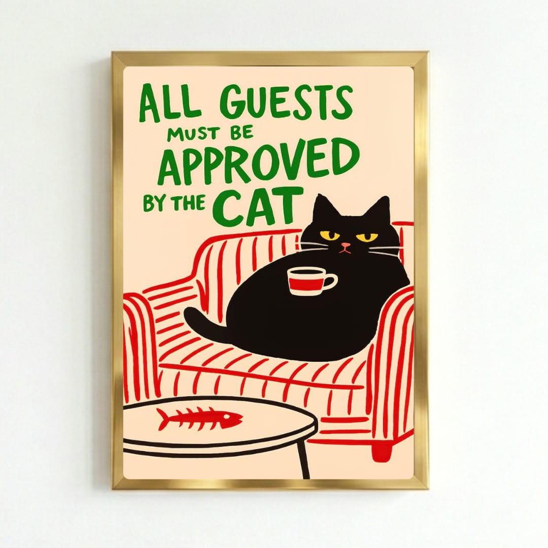 restaurant deco cat