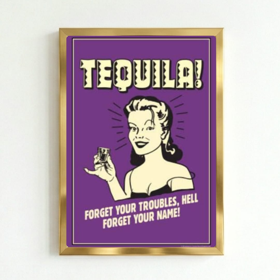 bar and restaurant decoration, tequila
