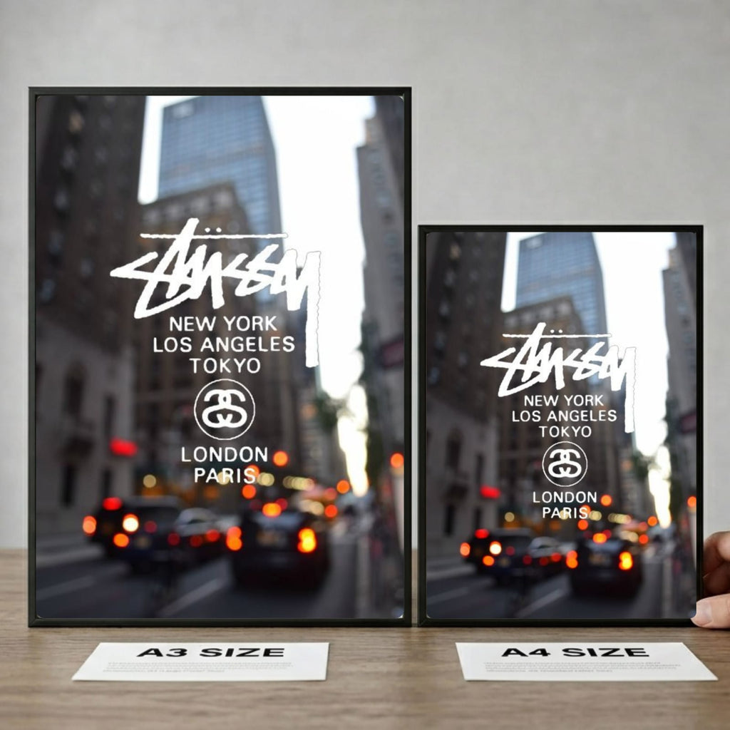 Stussy poster