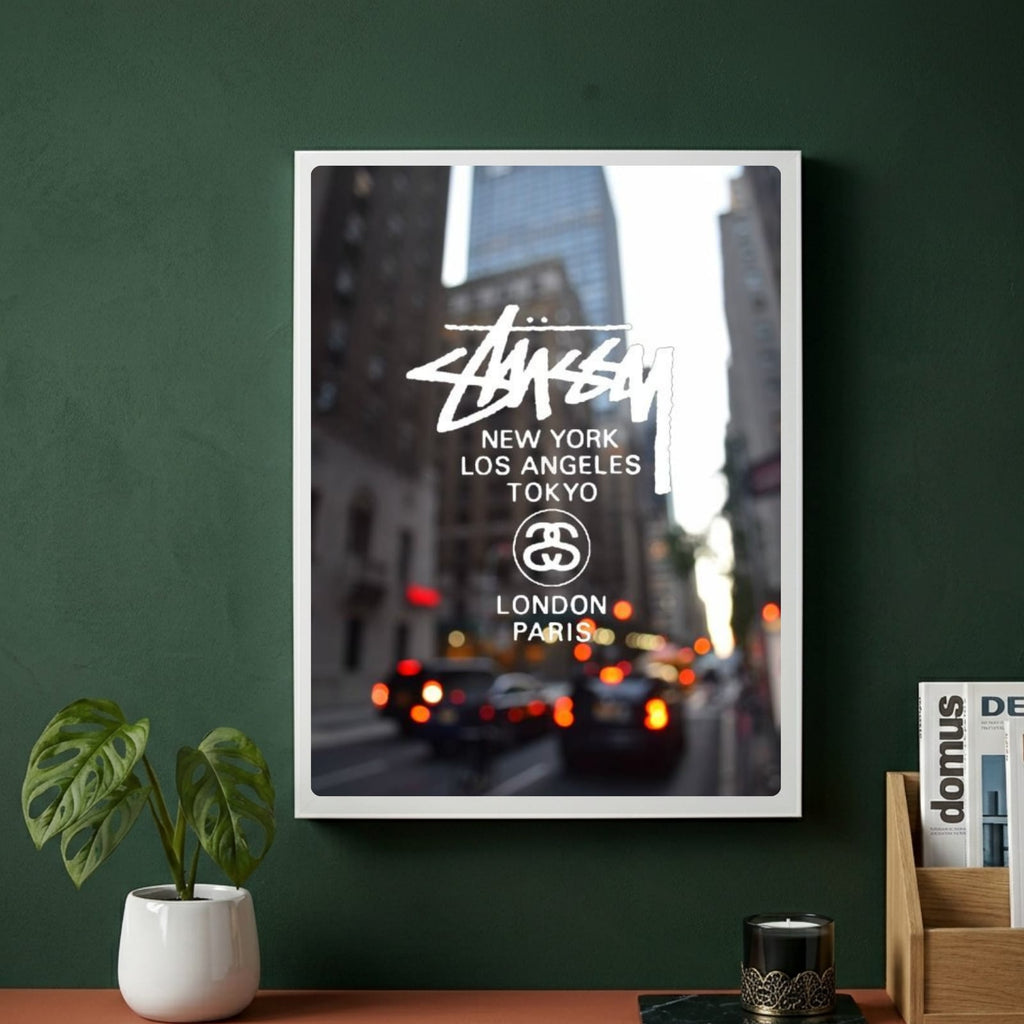 Stussy poster