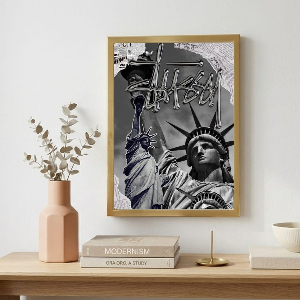 Stussy poster