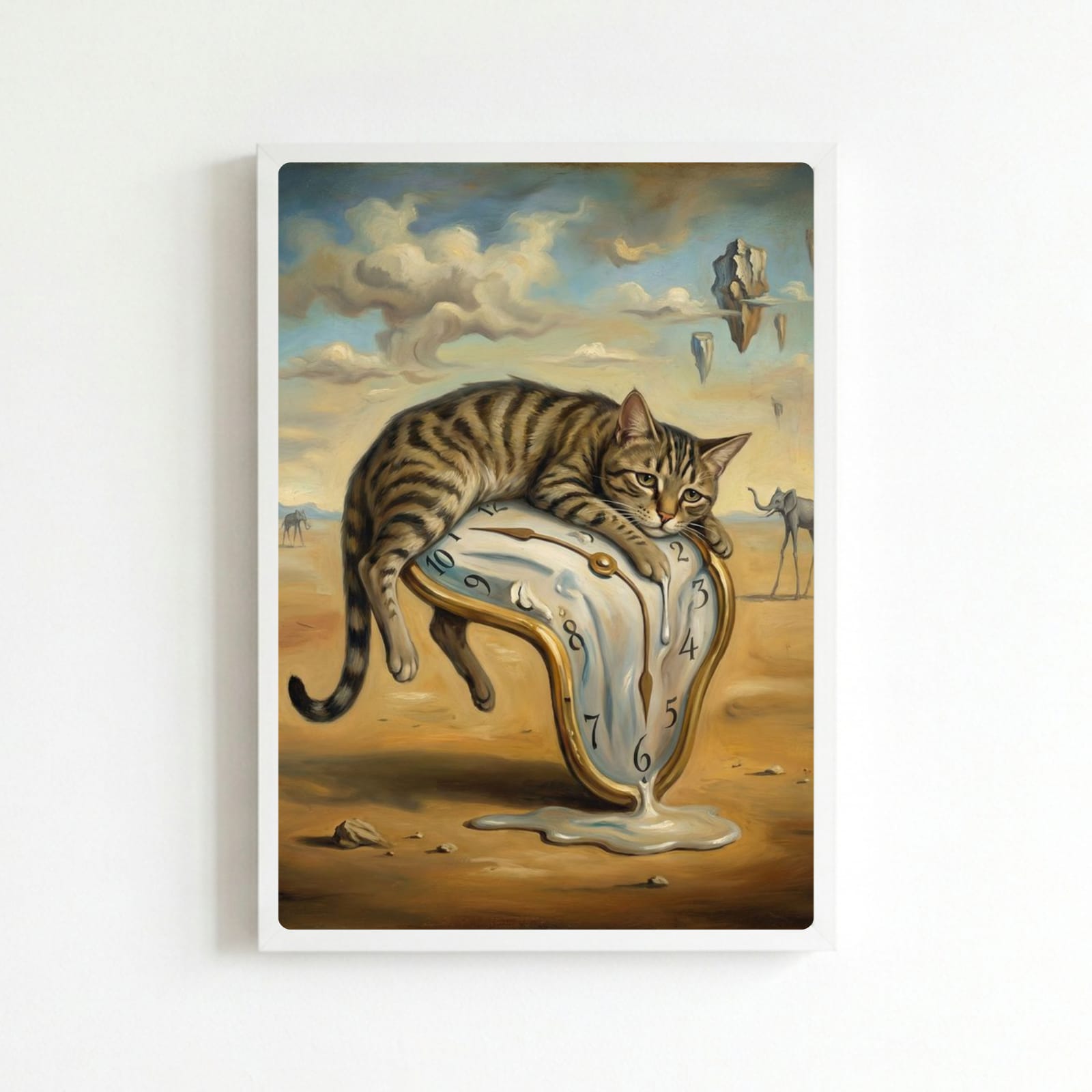 poster dalì gatto