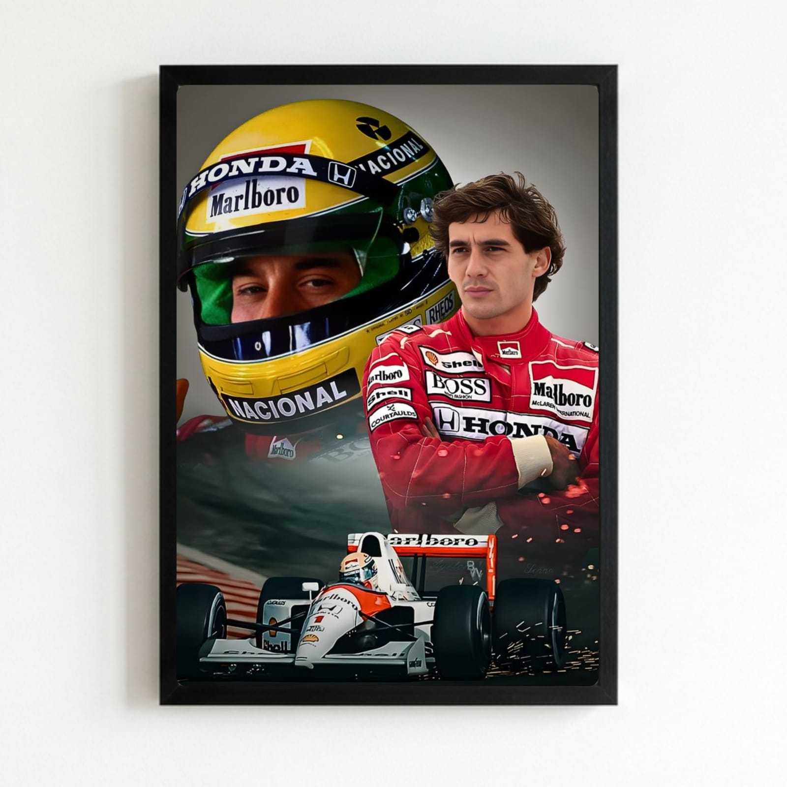 ayrton senna f1 mclaren