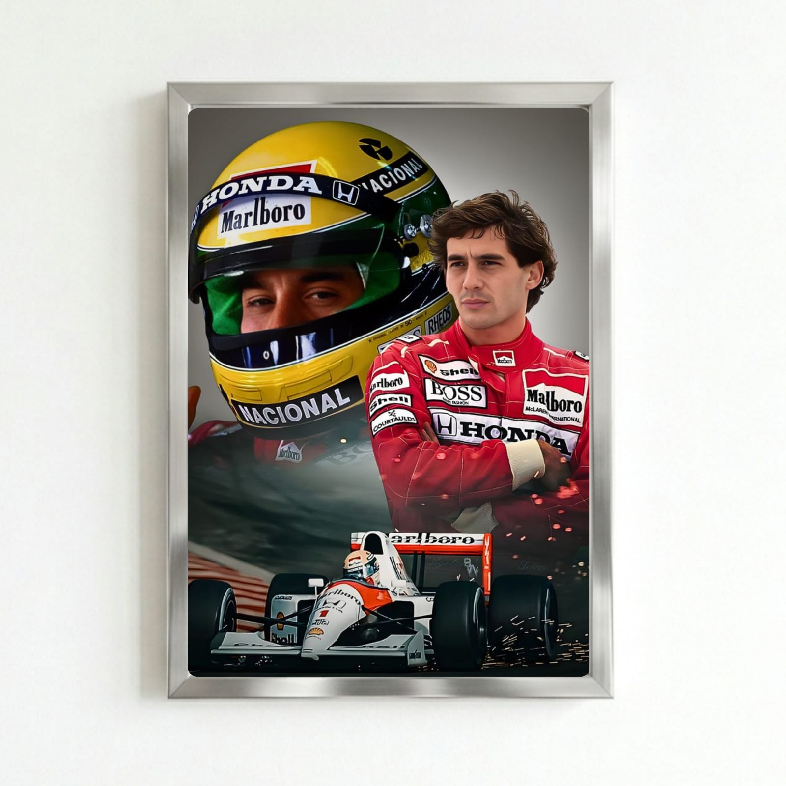 ayrton senna f1 mclaren