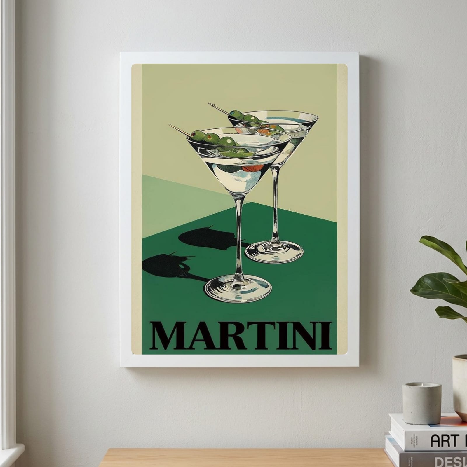 bar and restaurant decoration martini