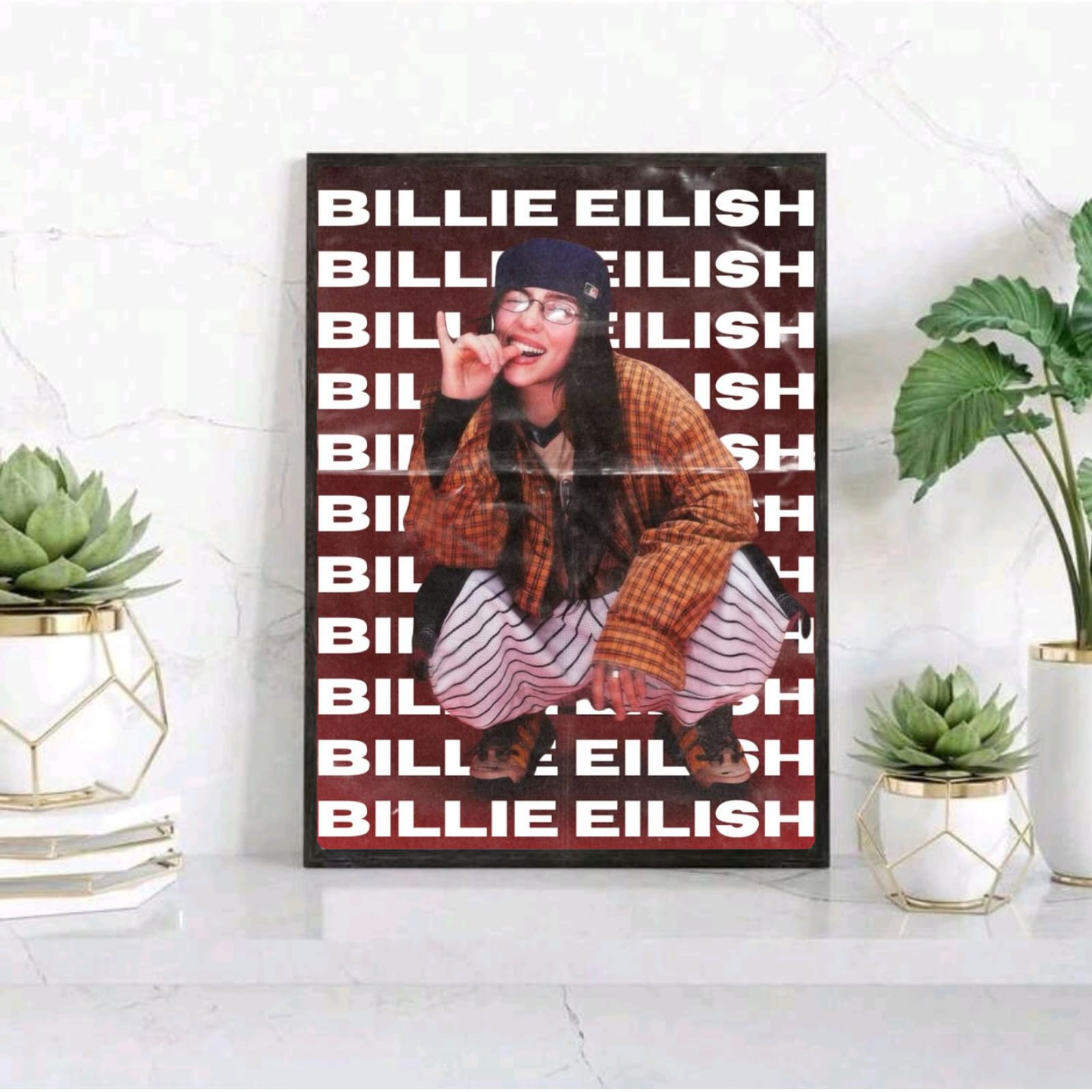billie eilish - hit me hard and soft poster