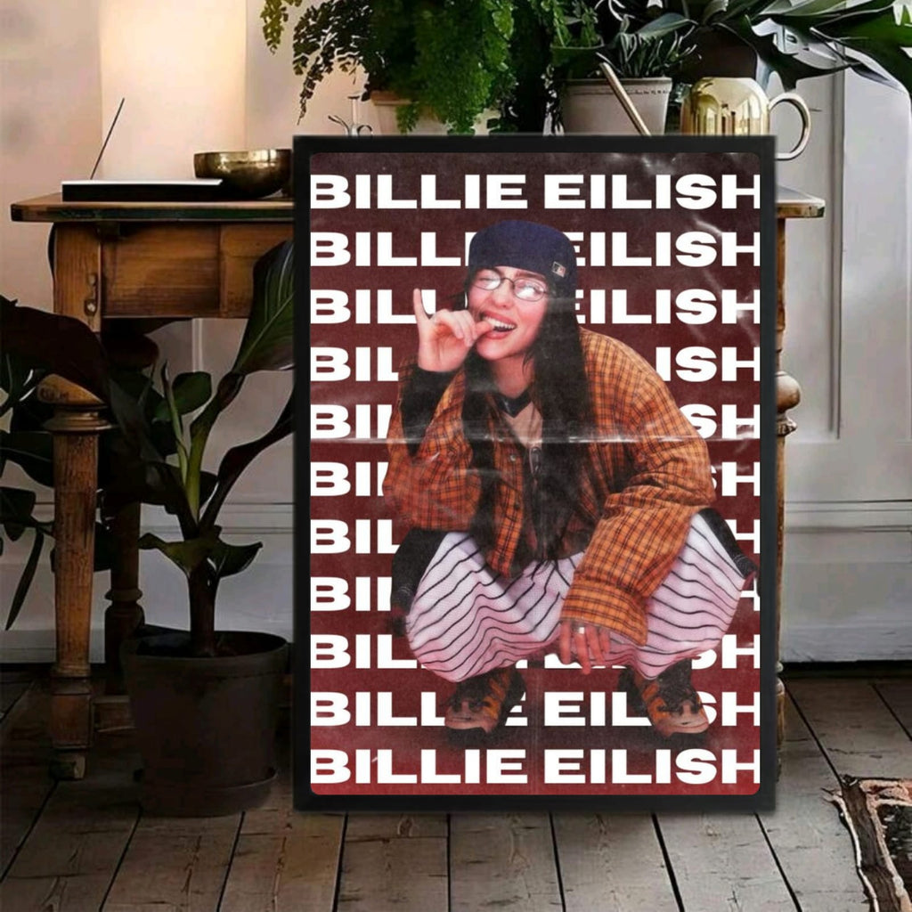 billie eilish - hit me hard and soft poster