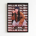 billie eilish - hit me hard and soft poster