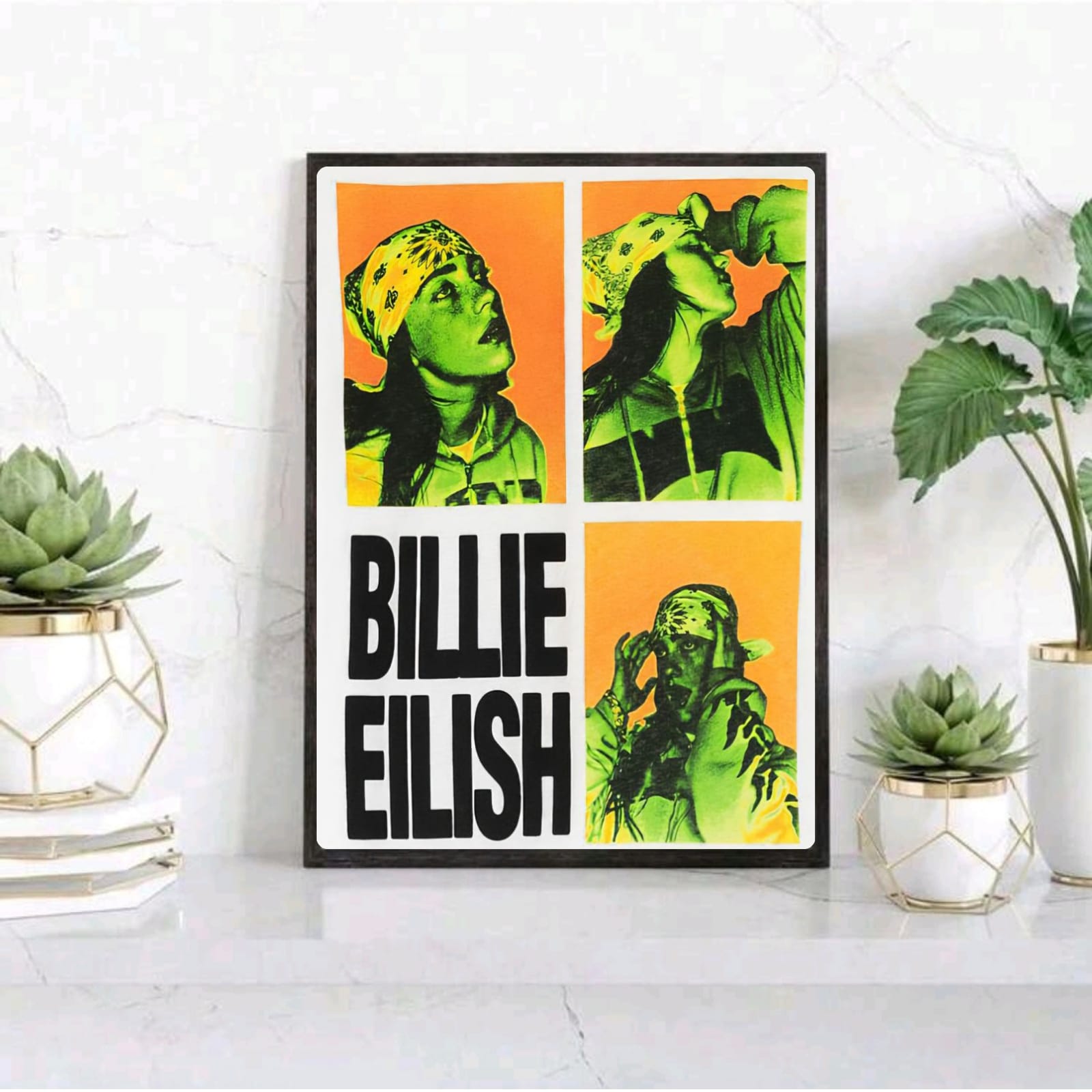 billie eilish - hit me hard and soft poster