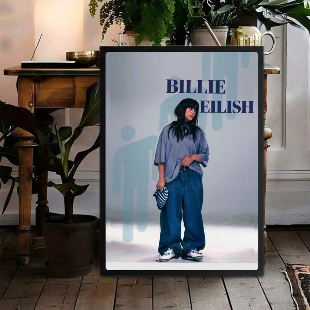 billie eilish - hit me hard and soft poster