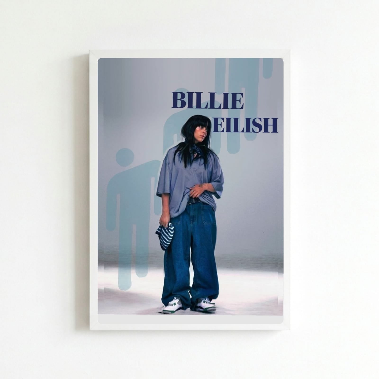billie eilish - hit me hard and soft poster
