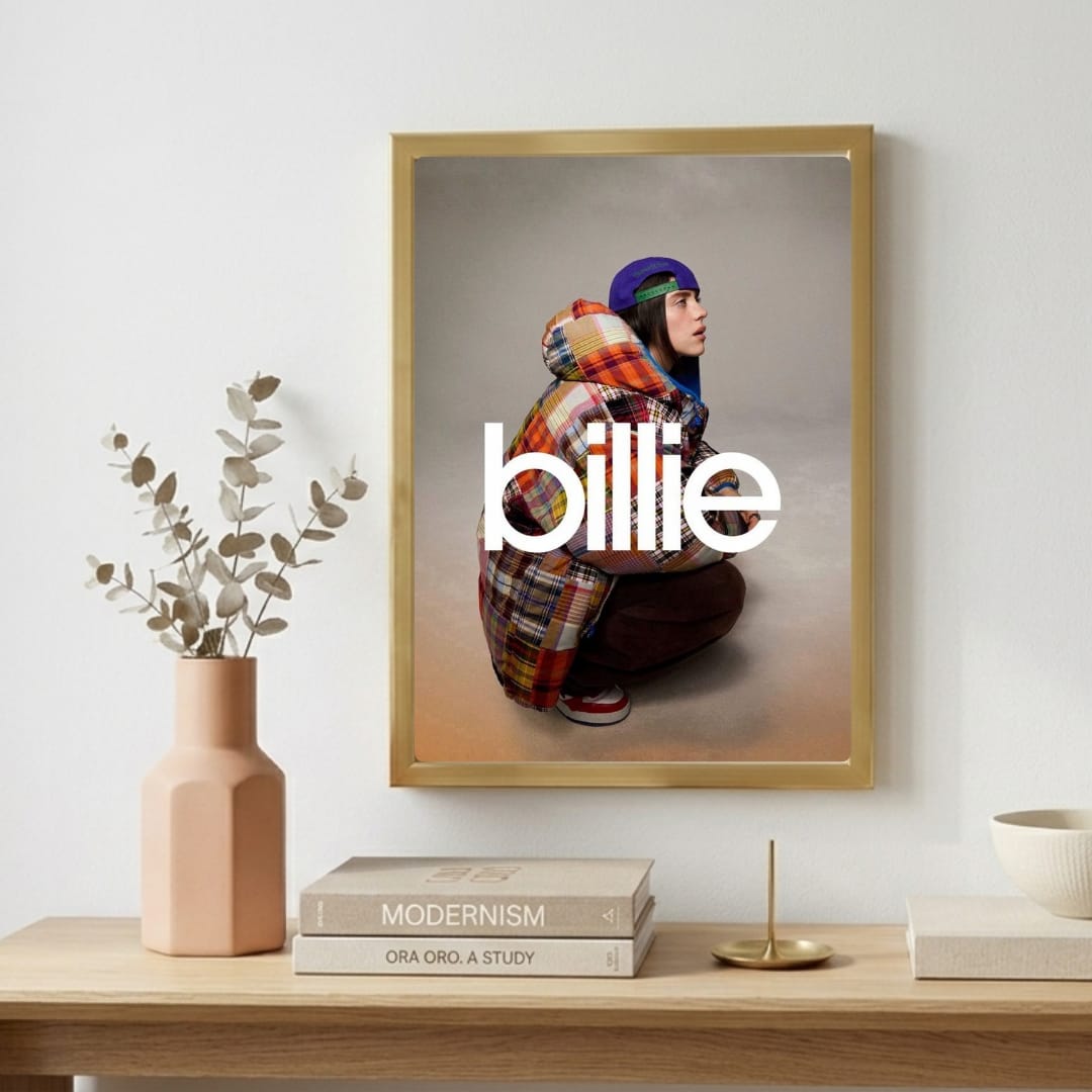 billie eilish - hit me hard and soft poster