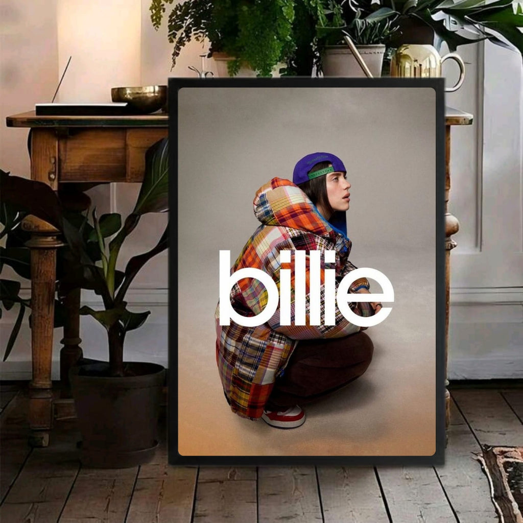 billie eilish - hit me hard and soft poster