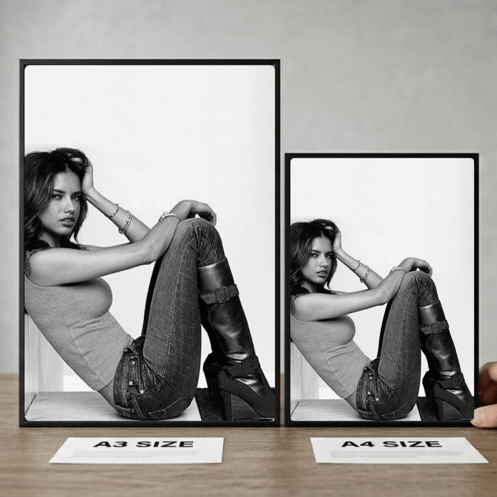 Adriana lima - Vibes DistrictAdriana lima poster GoldVibes District