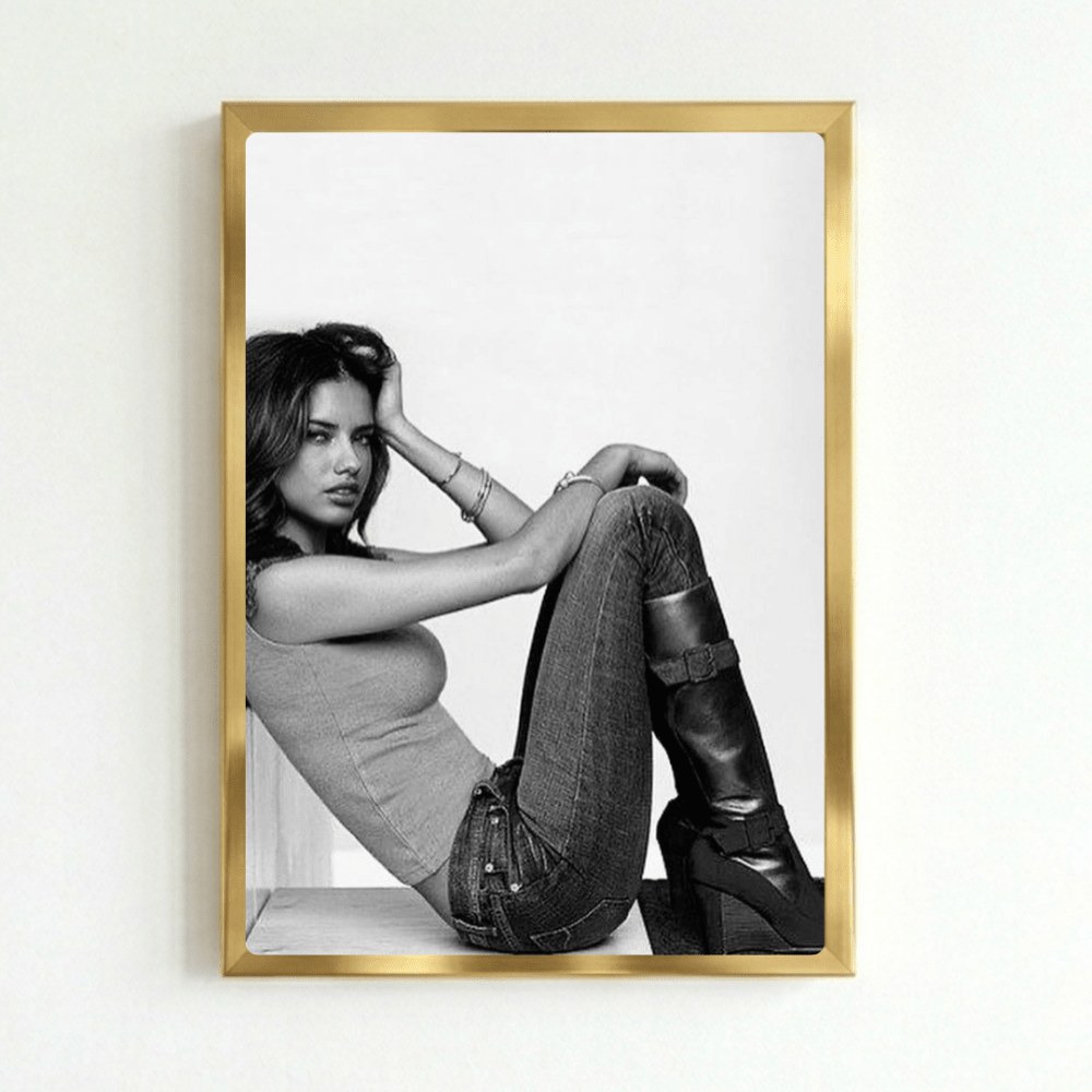 Adriana lima - Vibes DistrictAdriana lima poster GoldVibes District