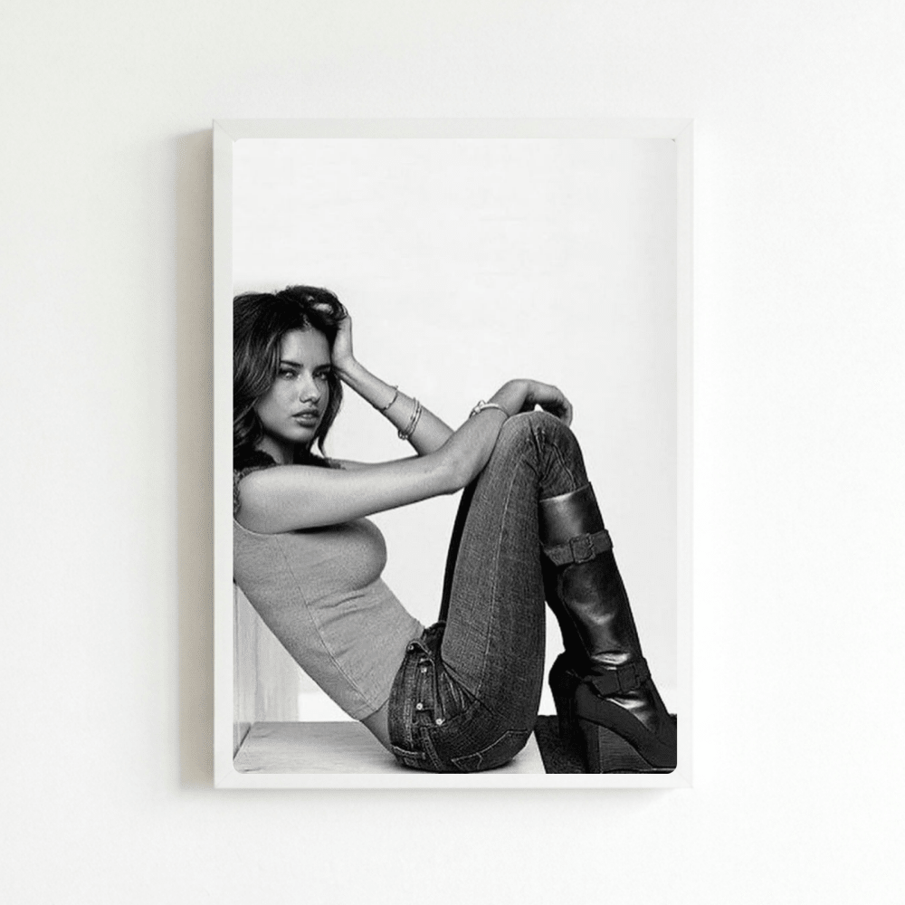 Adriana lima - Vibes DistrictAdriana lima poster BiancoVibes District
